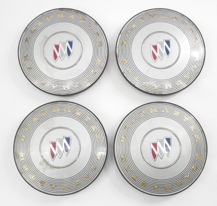 Wheel Center Hub Cap Cover Set 91-96 Buick Roadmaster - Genuine - 10194330