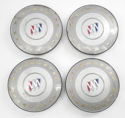 Wheel Center Hub Cap Cover Set 91-96 Buick Roadmaster - Genuine - 10194330