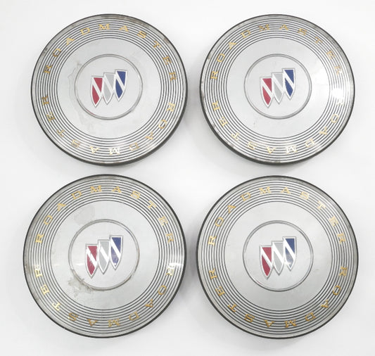 Wheel Center Hub Cap Cover Set 91-96 Buick Roadmaster - Genuine - 10194330