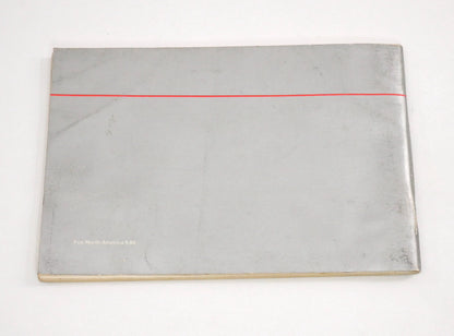 Original Owners Manual Book 1989 89 Volkswagen VW Fox - Genuine