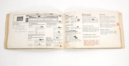 Original Owners Manual Book 1979 79 Volkswagen VW Rabbit MK1 - Genuine