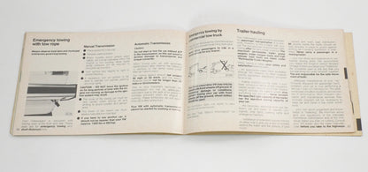 Original Owners Manual Book 1979 79 Volkswagen VW Rabbit MK1 ~ Genuine