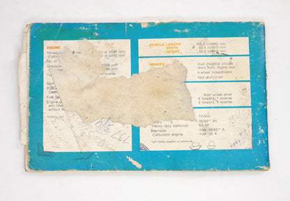 Original Owners Manual Book 1980 80 Volkswagen VW Rabbit MK1 ~ Genuine