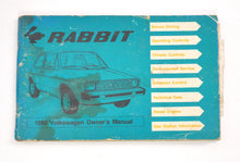 Original Owners Manual Book 1980 80 Volkswagen VW Rabbit MK1 ~ Genuine