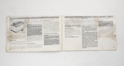 1985 85 Volkswagen VW Golf GTI Owners Manual Book MK2 - Genuine