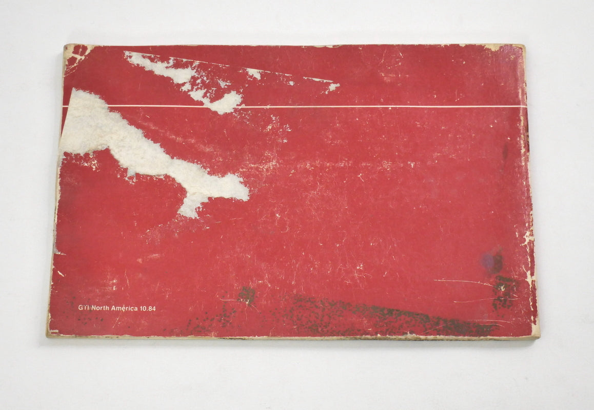 1985 85 Volkswagen VW Golf GTI Owners Manual Book MK2 - Genuine