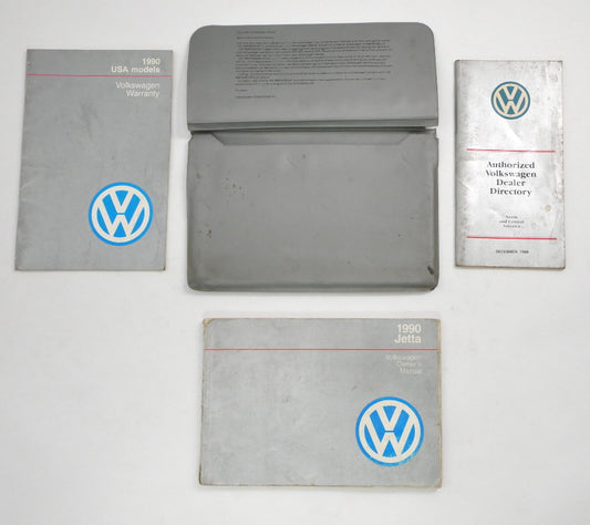 1990 90 VW Volkswagen VW Golf & GTI MK2 Owners Manual Book - Genuine