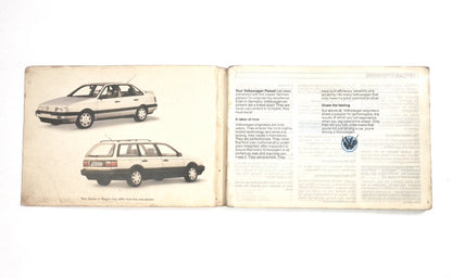 Owners Manual Book 1992 VW Passat B3 - Genuine Volkswagen