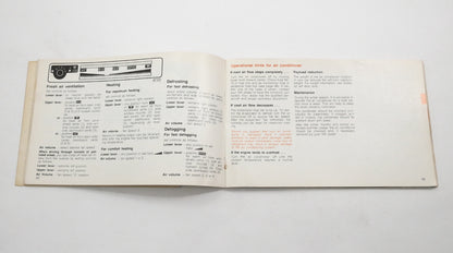 Original Owners Manual Book 1980 80 Volkswagen VW Rabbit MK1 ~ Genuine ~