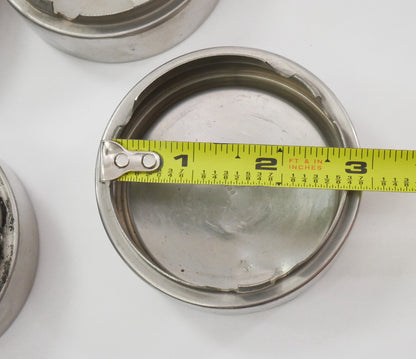 Metal Center Cap Set for BMW E12 E21 E24 E28 2002 78mm 3" - Genuine