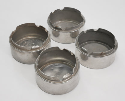 Metal Center Cap Set for BMW E12 E21 E24 E28 E30 2002 - 60mm - Genuine