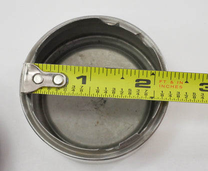 Metal Center Cap Set for BMW E12 E21 E24 E28 E30 2002 - 60mm - Genuine