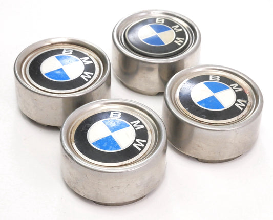 Metal Center Cap Set for BMW E12 E21 E24 E28 E30 2002 ~ 60mm ~ Genuine