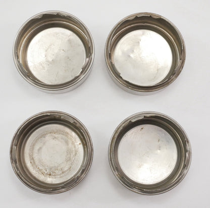 Metal Center Cap Set for BMW E12 E21 E24 E28 E30 2002 ~ 60mm ~ Genuine