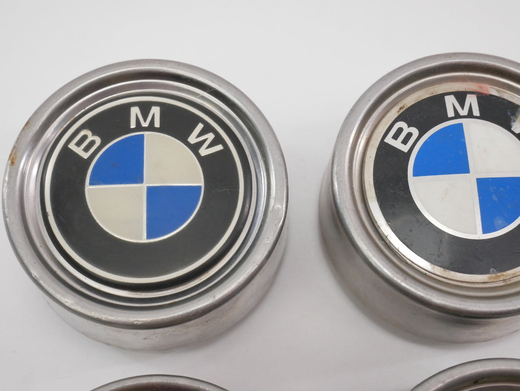 Metal Center Cap Set for BMW E12 E21 E24 E28 E30 2002 ~ 60mm ~ Genuine
