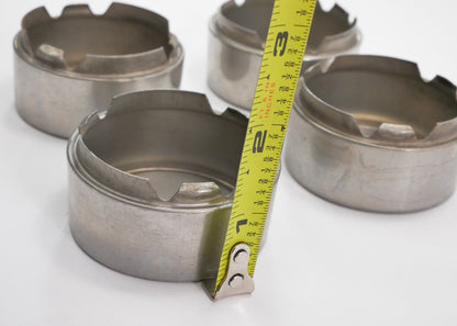 Metal Center Cap Set for BMW E12 E21 E24 E28 E30 2002 ~ 60mm ~ Genuine