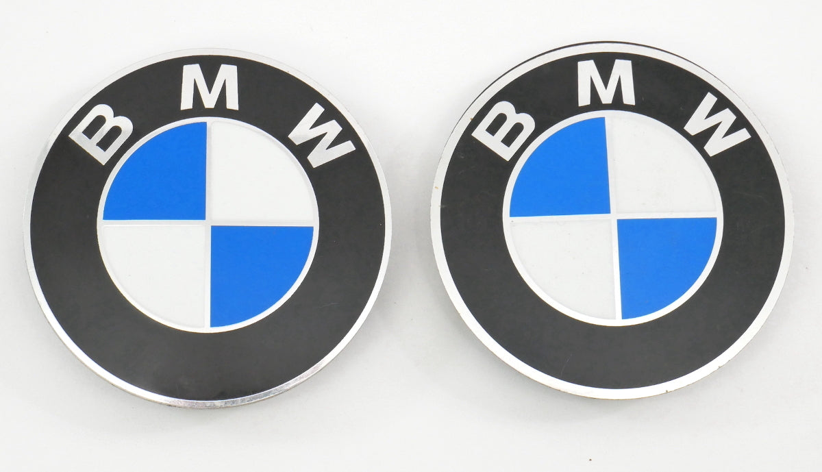 BBS Wheel Center Cap Set of 2 BMW E30 325 318 14" 15" Basket Weave - 09.24.029