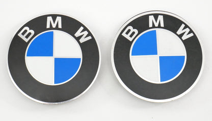 BBS Wheel Center Cap Set of 2 BMW E30 325 318 14" 15" Basket Weave - 09.24.029