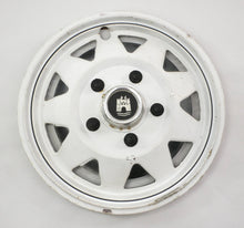14" White Metal VW Hub Cap Wheel Cover 80-91 Vanagon T3 Hubcap Wolfsburg Castle