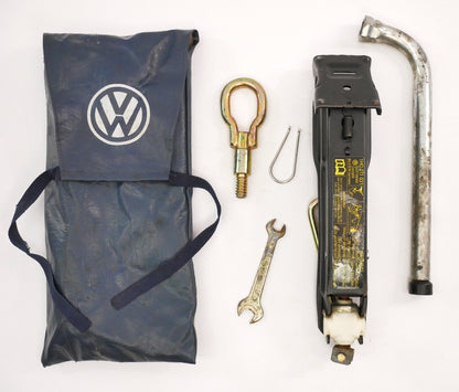 Spare Tire Tool Kit Jack Lug Wrench & Bag 93-99 Jetta Golf GTI Cabrio Mk3 - OEM