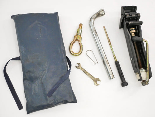 Spare Tire Tool Kit Jack Lug Wrench & Bag 93-99 Jetta Golf GTI Cabrio Mk3 - OEM
