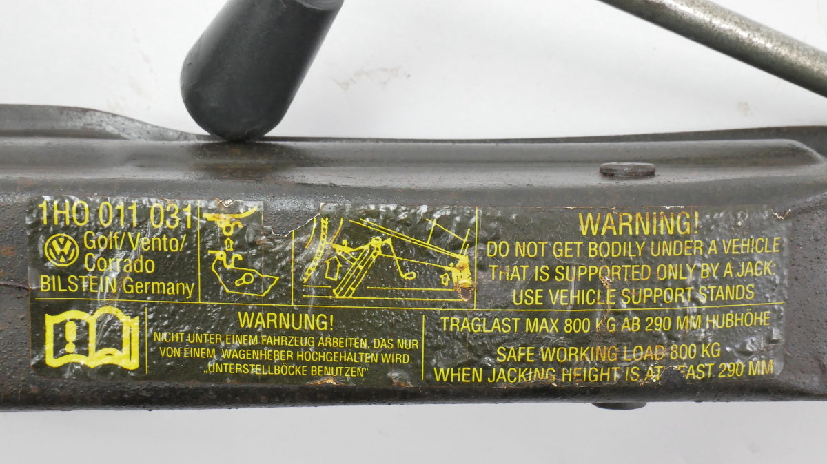 Spare Tire Trunk Jack 93-99 VW Jetta Golf GTI MK3 MKIII ~ Genuine ~ 1H0 011 031