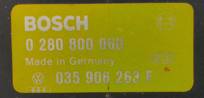 Jetronic ECU ECM Engine Computer VW Jetta Rabbit Golf Scirocco MK1 035 906 263 F