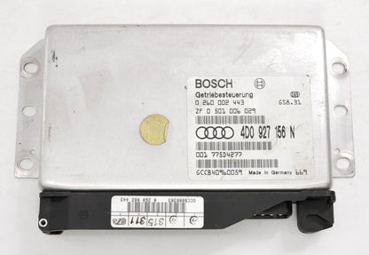 TCM TCU Transmission Computer Module 97-99 Audi A8 D2 - Genuine - 4D0 927 156 N