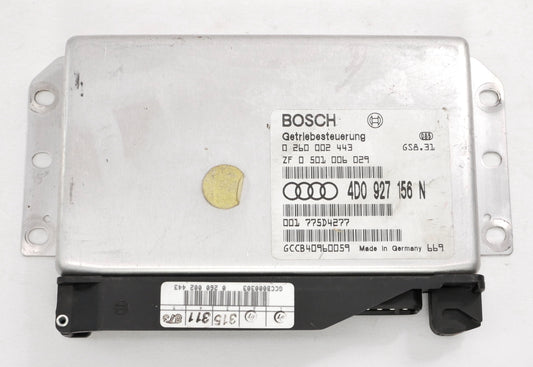 TCM TCU Transmission Computer Module 97-99 Audi A8 D2 - Genuine - 4D0 927 156 N