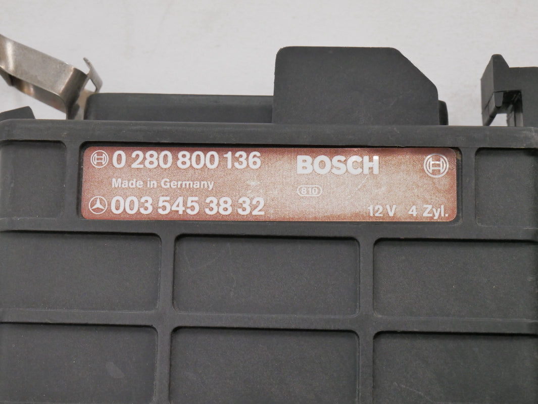 ECU ECM Engine Computer 85-86 Mercedes 190E - 003 545 38 32 / 0 280 800 136