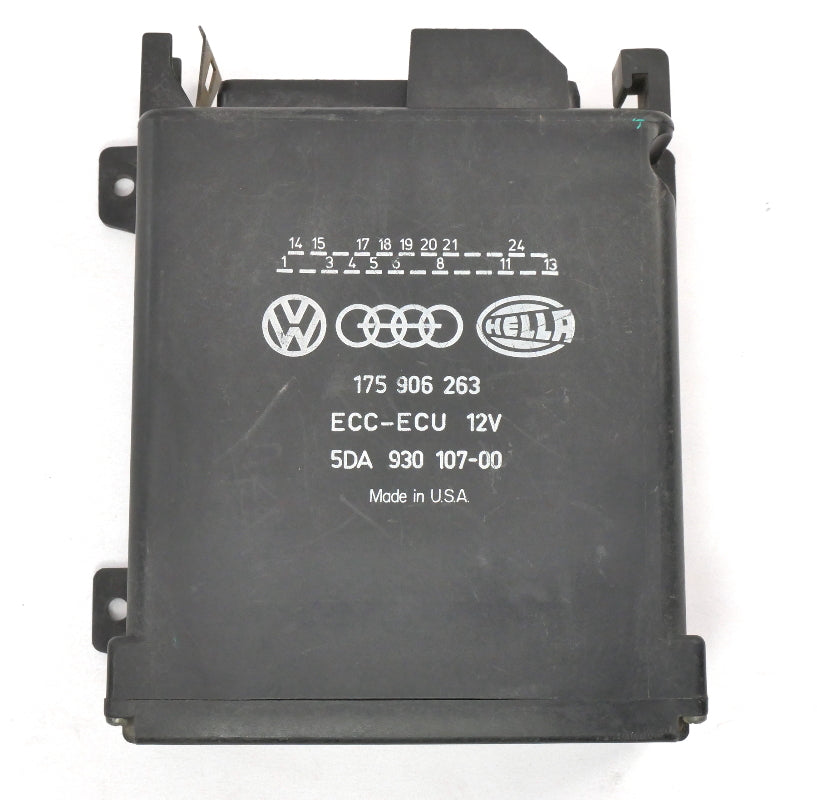 ECU ECM Engine Computer 1984 VW Rabbit MK1 Hella - 175 906 263