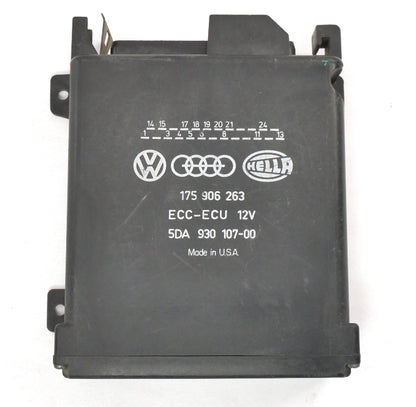 ECU ECM Engine Computer 1984 VW Rabbit MK1 Hella - 175 906 263