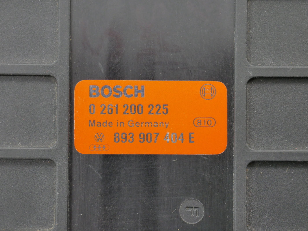 ECU ECM Engine Computer 90-92 VW Passat B3 Jetta GTI MK2 16v Cali 893 907 404 E