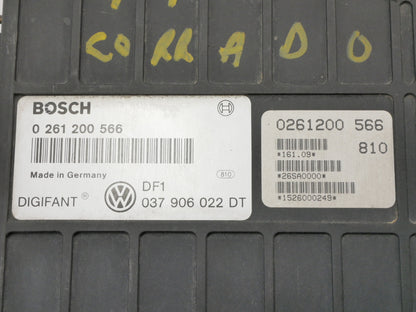 ECU ECM Engine Computer 90-92 VW Corrado G60 AT Digifant-1 DF1 - 037 906 022 DT