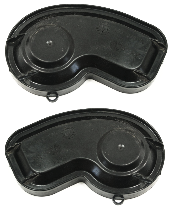 Headlight Head Light Lamp Cap Bulb Access Covers 99-05 VW Jetta MK4 - Genuine