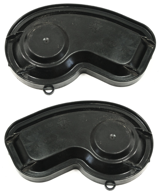 Headlight Head Light Lamp Cap Bulb Access Covers 99-05 VW Jetta MK4 - Genuine