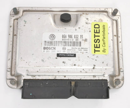 Immo Off ECU ECM Engine Computer 2001 VW Beetle 2.0 AVH Automatic 06A 906 032 BS