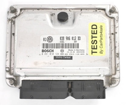 Immo Off PlugPlay ECU Engine Computer 00-01 VW Jetta Golf MK4 TDI 038 906 012 BD