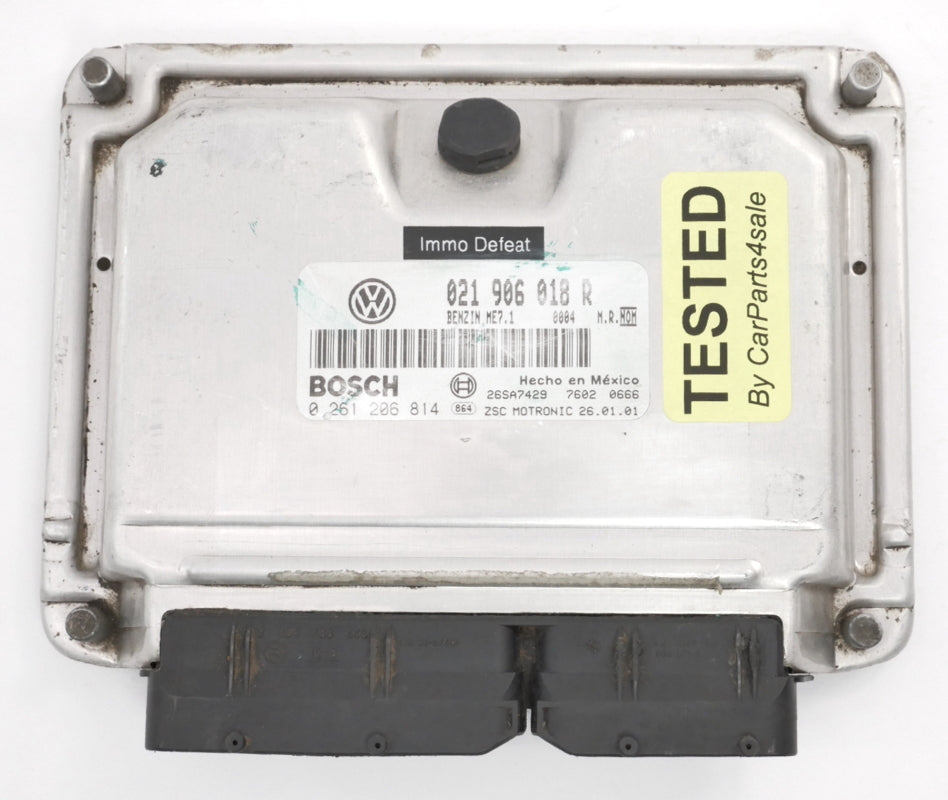 Immo Off Plug Play ECU ECM Engine Computer 01 VW Jetta GTI MK4 VR6 021 906 018 R