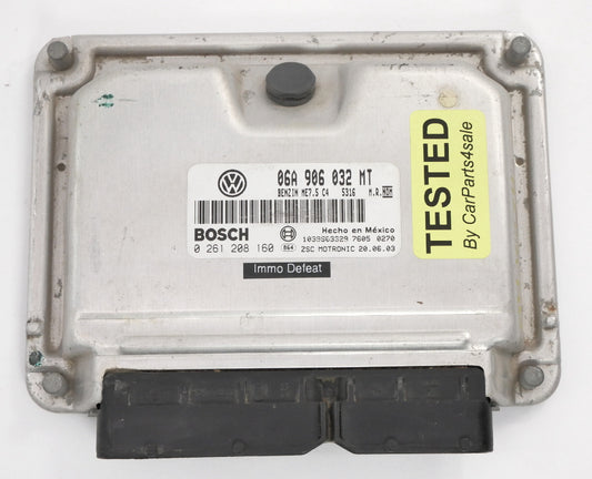 Immo Off PlugPlay ECU Engine Computer 03-04 VW Jetta Golf MK4 2.0 06A 906 032 MT