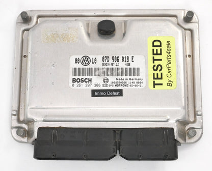 Immo Off Plug & Play ECU Engine Computer 02-03 VW Passat B5.5 W8 - 07D 906 018 E