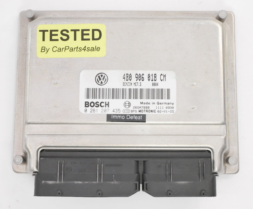 Immo Off Plug & Play ECU Engine Computer 02 VW Passat B5.5 1.8T - 4B0 906 018 CM