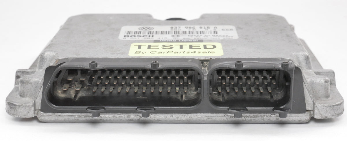 Immo Off Plug Play ECU ECM Engine Computer 00-01 VW Cabrio Mk3.5 - 037 906 018 A