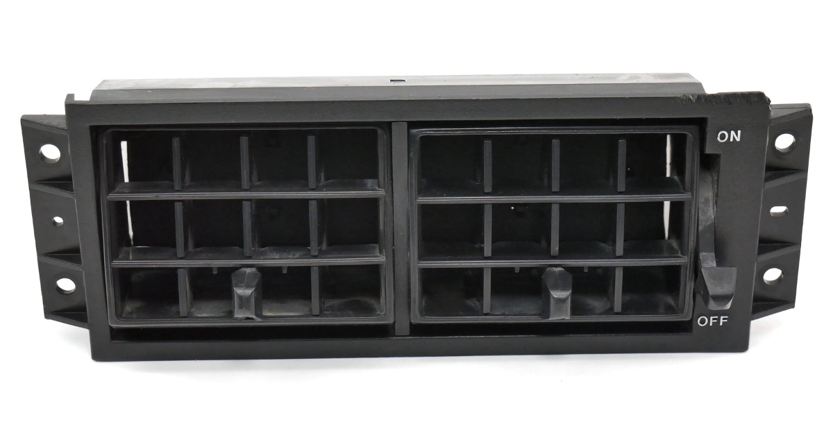 Center Dash Air Vent 81-84 VW Rabbit GTI Pickup MK1 ~ Black ~ 175 820 703