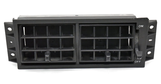 Center Dash Air Vent 81-84 VW Rabbit GTI Pickup MK1 ~ Black ~ 175 820 703