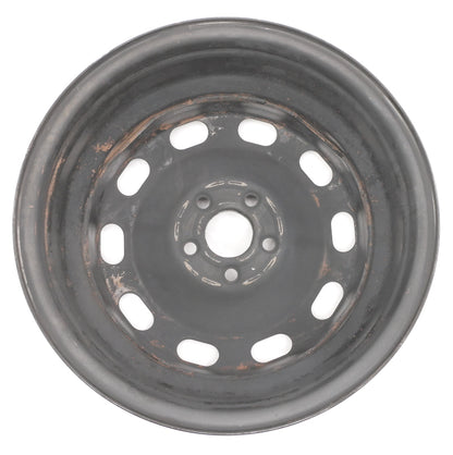 15" x 6" Steel Wheel Rim 5x100 99-05 VW Jetta Golf MK4 - Genuine - 1J0 601 027 Q