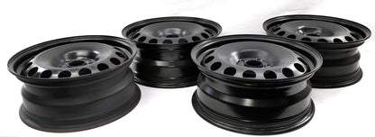 16" x 6.5 Steel Wheel Set 5x100 99-05 VW Jetta Golf GTI MK4 Beetle 1J0 601 027 L