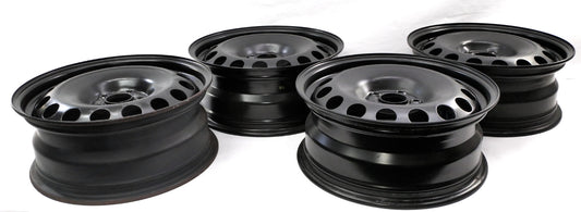 16" x 6.5 Steel Wheel Set 5x100 99-05 VW Jetta Golf GTI MK4 Beetle 1J0 601 027 L