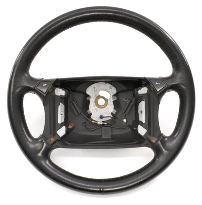 4 Spoke Leather Steering Wheel 90-93 VW Cabriolet Mk1 Genuine OEM - 155 419 091