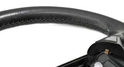 4 Spoke Leather Steering Wheel 90-93 VW Cabriolet Mk1 Genuine OEM - 155 419 091